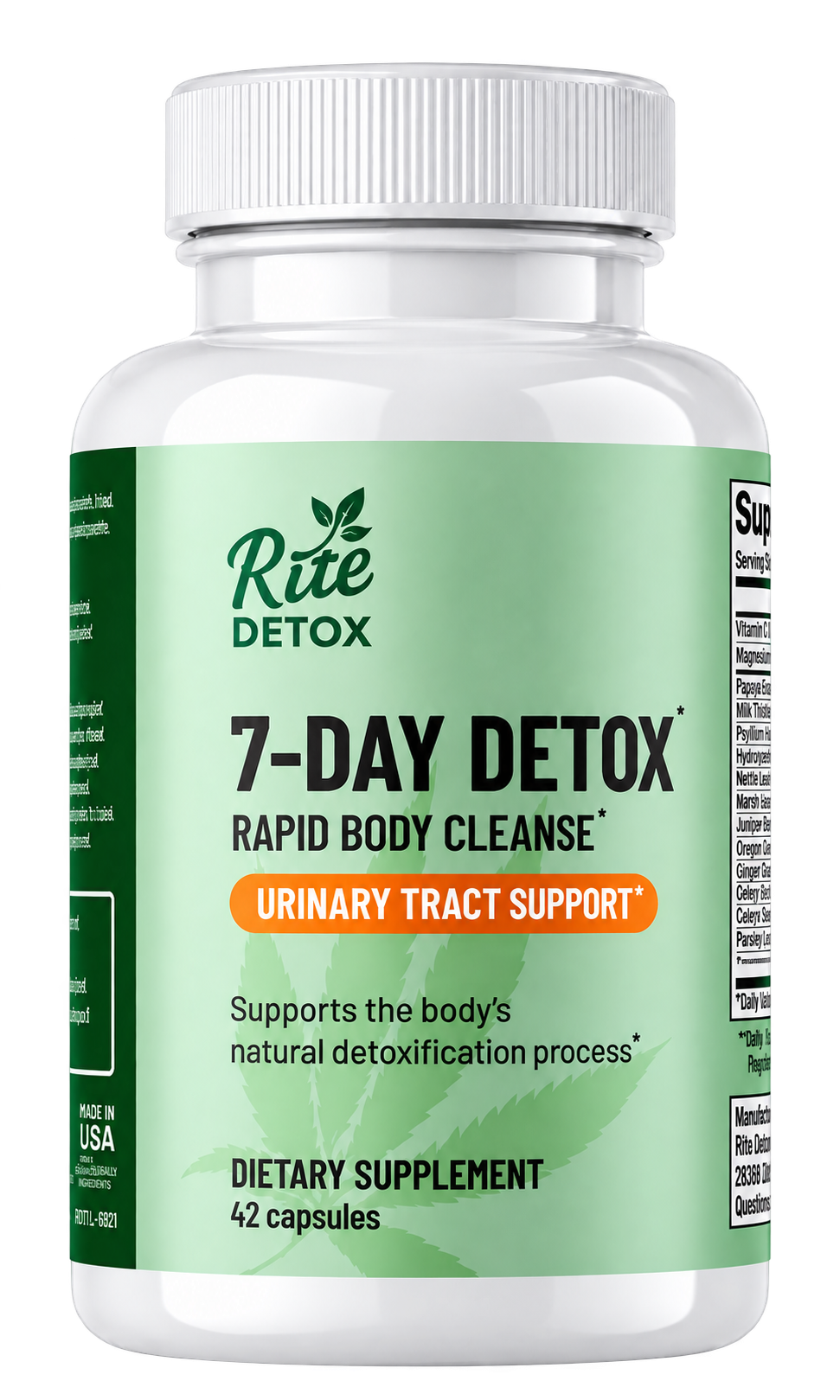Rite Detox 7-Day Detox bottle